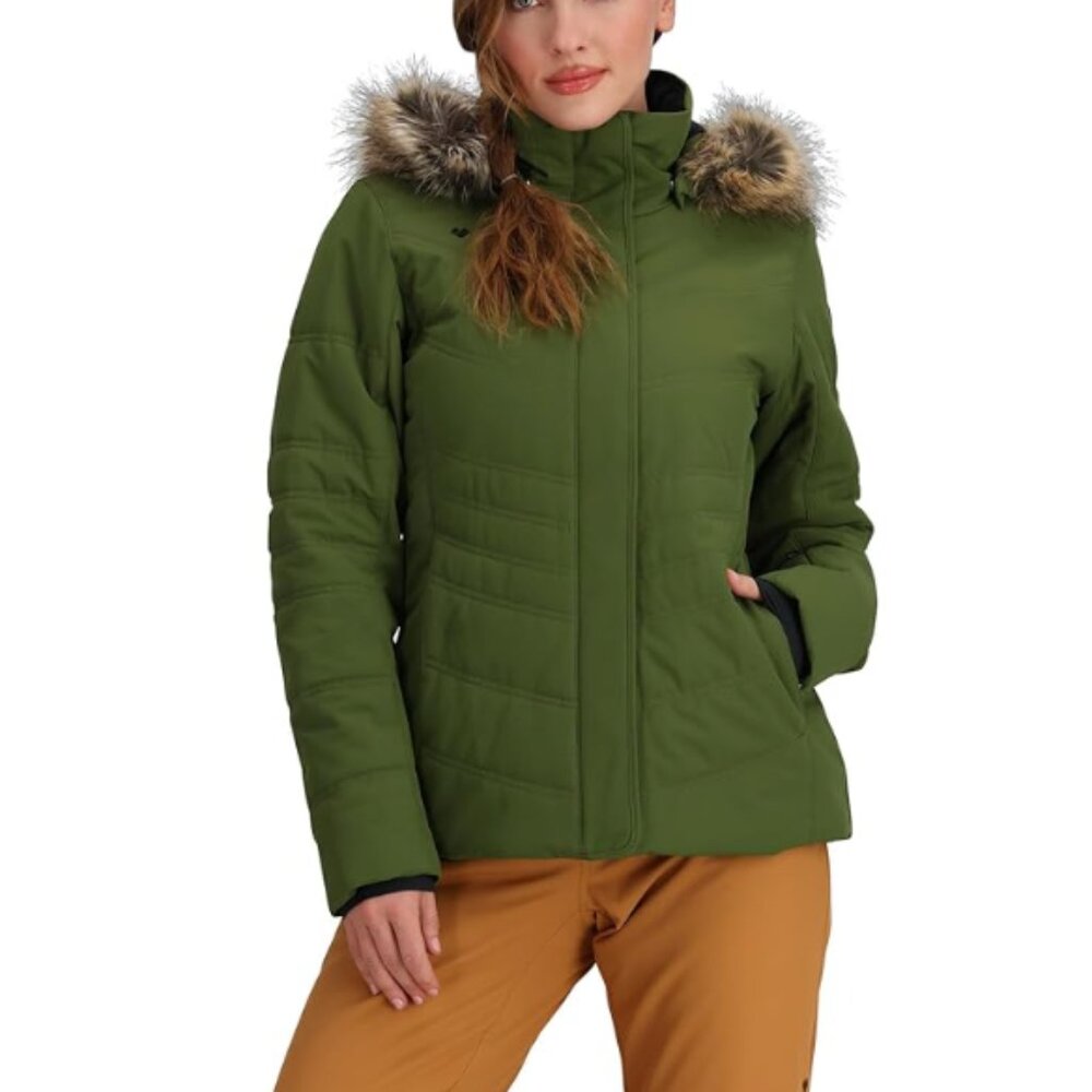 Obermeyer Tuscany Insulated Green Ski Jacket